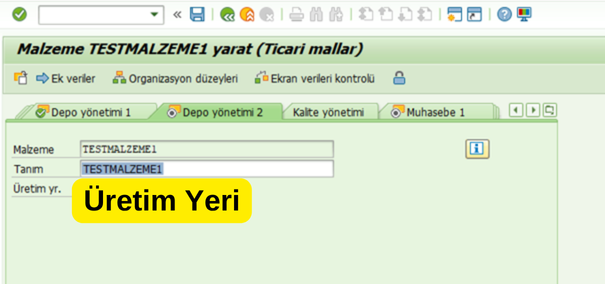 Depo Yönetimi 2 Görünümü SAP MM01 Depo Yönetimi 2 Görünümü SAP MM01